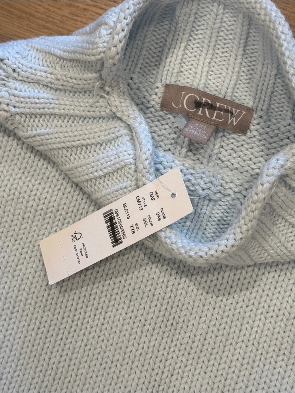 J Crew 2025 Rollneck™ sweater